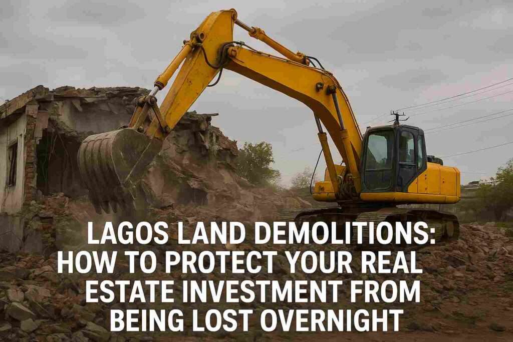 Lagos Land Demolitions - Teta Homes