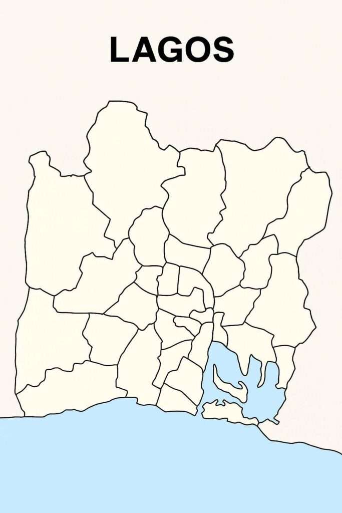 Lagos geospatial map PropTech Nigeria