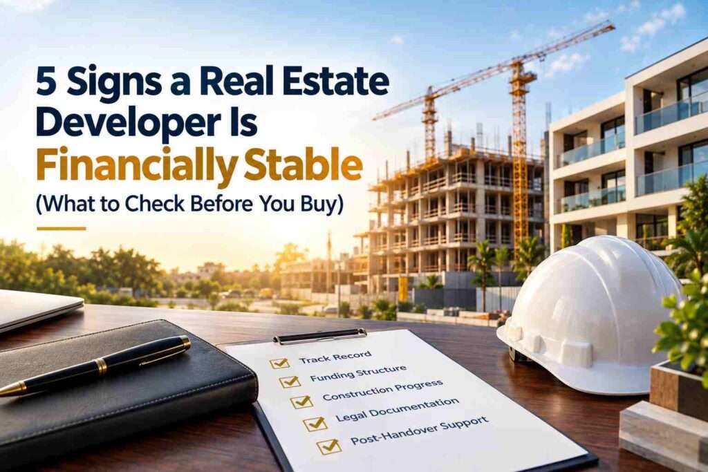 financially stable real estate developer